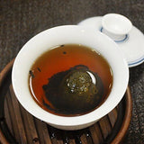 Dian Mai Pu'er Tea, Special Package with Citrus in 250g, Processed in