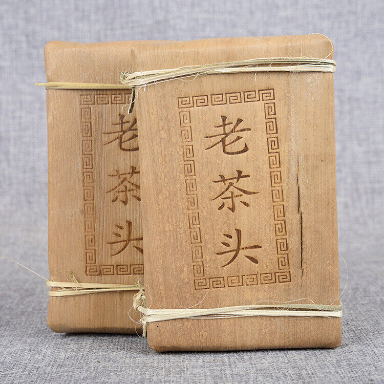 Pu'er Tea Golden Bud Brick 250g Ripe Tea Brick Healthy Drink