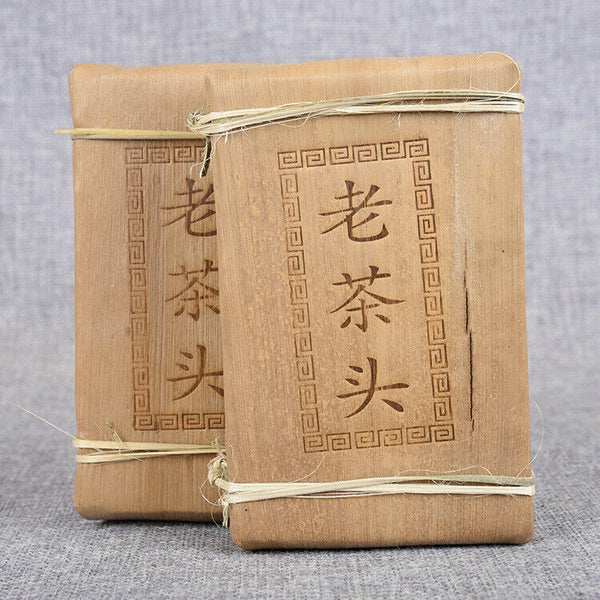Pu'er Tea Golden Bud Brick 250g Ripe Tea Brick Healthy Drink