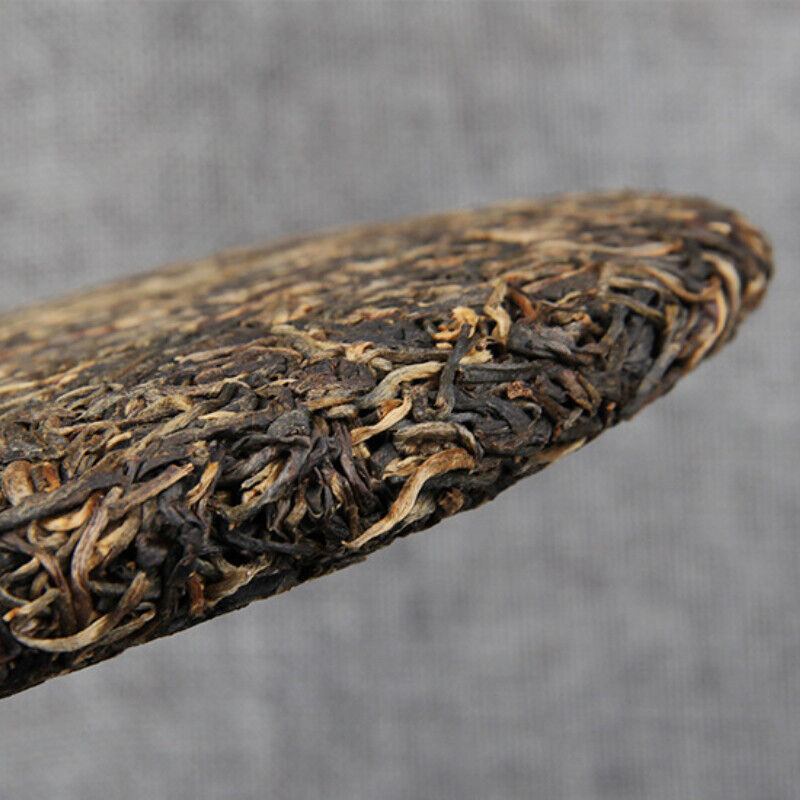 Premium Green Tea Big Leaf Pu-erh Tea 400g Menghai Qizi Raw Pu'er Tea Cake