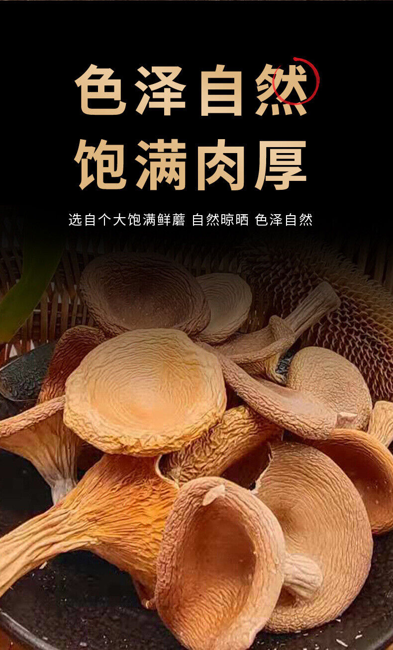 Wild Mountain Delicacy: Dried Pig Stomach Fungus & Shiitake for Soup