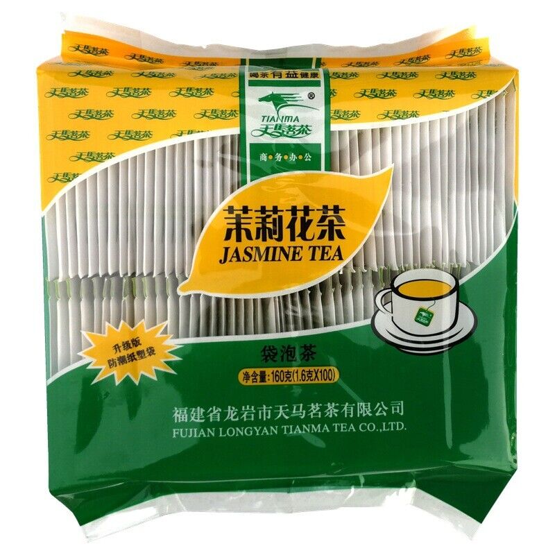 Green Tea Bags Disposable Tea Bags 100 sachets per bag 160g Secondary image