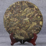 357g Yunnan Pu'er Raw Tea Seven Seed Cake Tea Leaves Lincang Iceland Gold Leaf