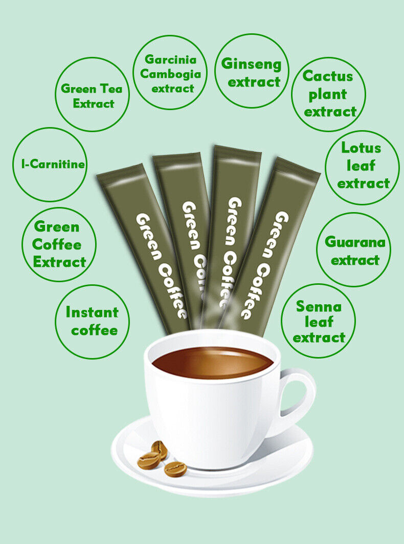 Weight Control Instant Coffee Healthy Private Label Loss Green Coffee