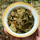 357g Certified Yiwu Pu'er Tea Early Spring Arbor Cha Tea Weight Loss Healthy Tea