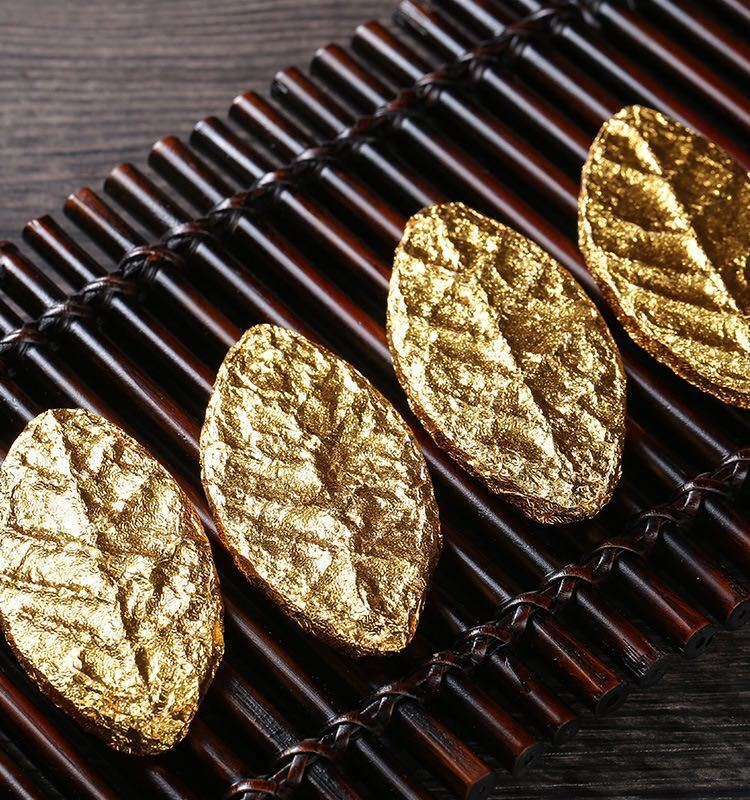 Yunnan Pu'er Golden Leaf Menghai Ripe Tea 500g Ripe Tea Golden Leaf