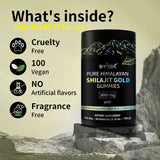 Biyode Pure Himalayan Shilajit Gummies mit Ashwagandha Gokshura und anderen
