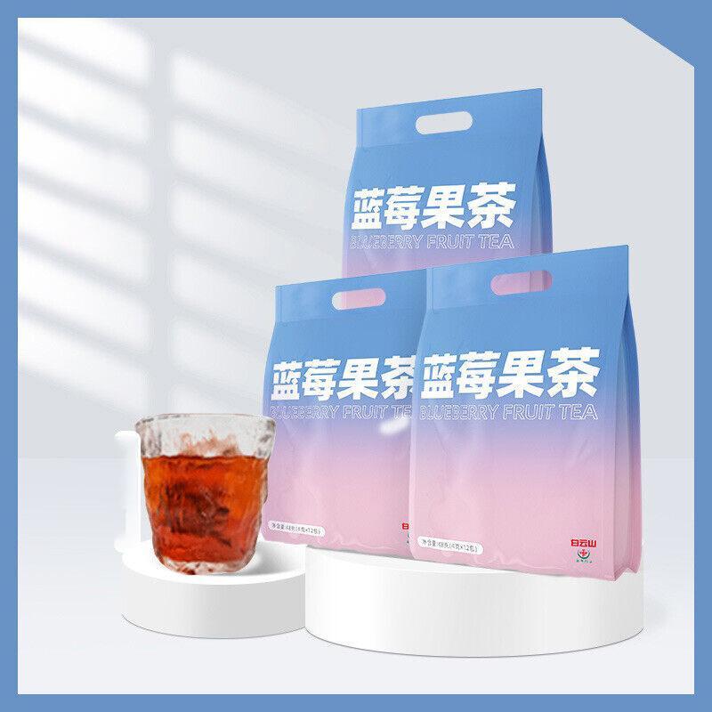 Jasmine Goddess Flower Tea Bag Blueberry Fruit Tea Sweet and Fruity Mulberry