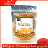 Organic Curcumin Tumeric  Extract Capsules Antioxidant Turmeric Black Pepper