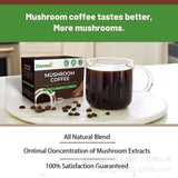 Natural Premium Quality Mushroom Organic Instant Coffee Sealed Packaging