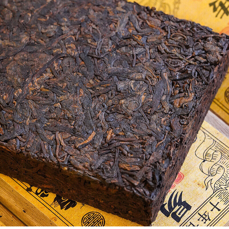 Yiwu Ripe Tea Brick 500g Yunnan Pu'er Tea Brick Healthy Drink