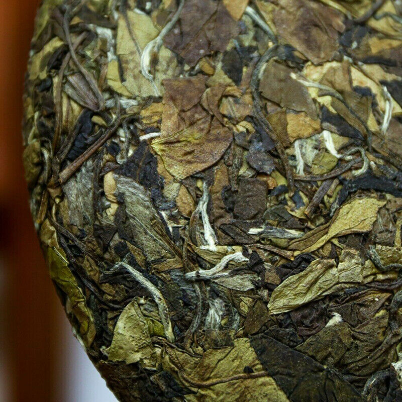 White Tea Cake High Mountain Bai Cha 350g High Quality White Tea Fuding Shou Mei