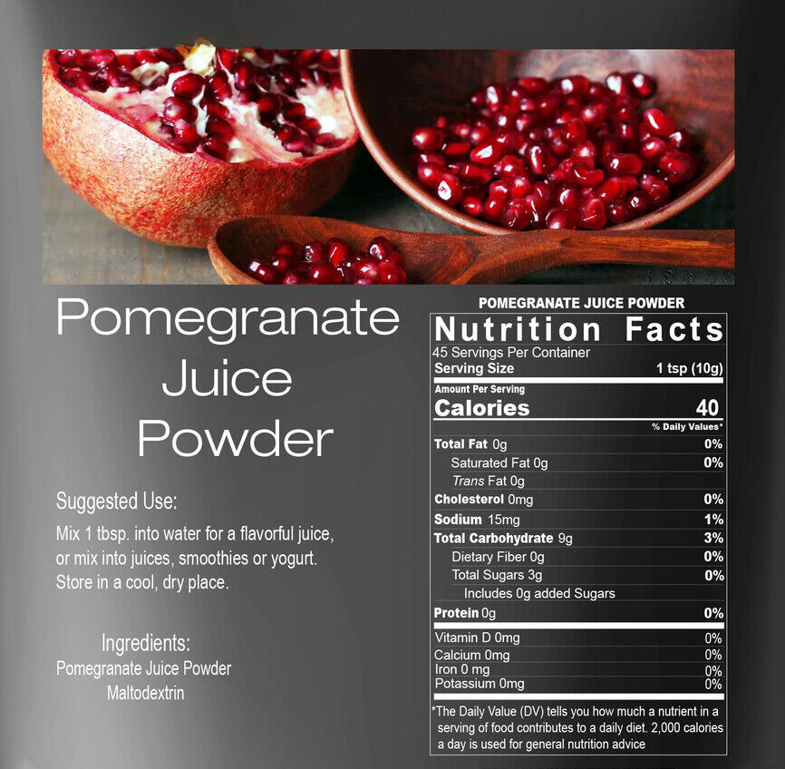 Pomegranate Juice Powder 1.1 lb | HELLOYOUNG Main image