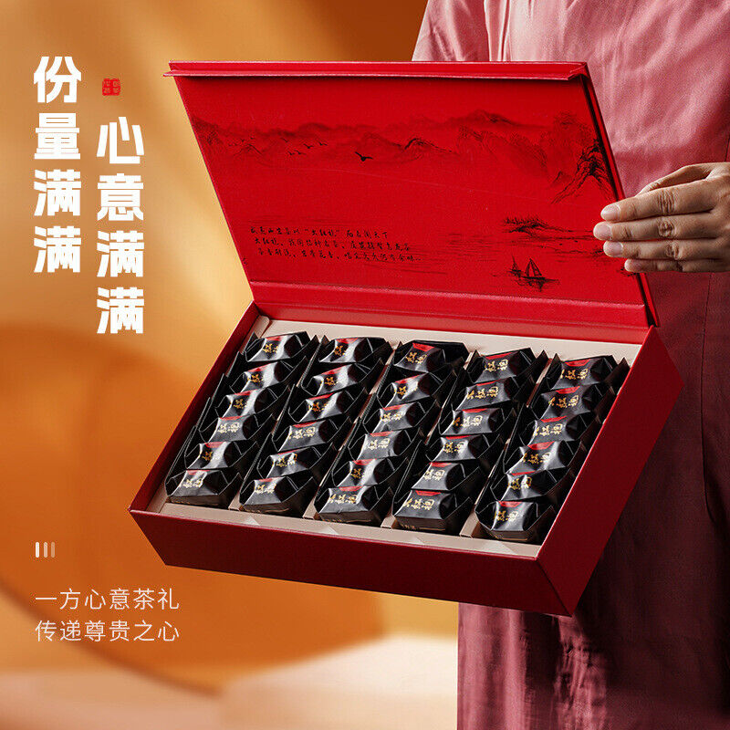 Wuyi Yancha Oolong Tea Da Hong Pao Premium Gift Box for Gifting