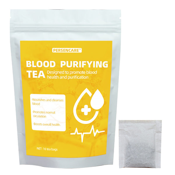 Herbal Detox Tea with Sophora Hawthorn Perilla Cassia 16 Bags for Body Cleansing
