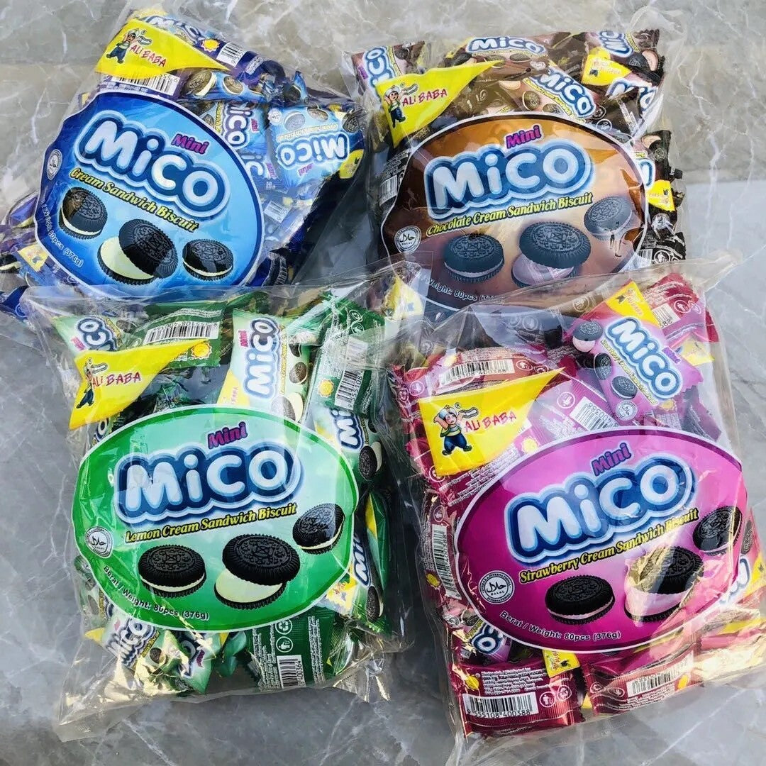 Mico Black Cake Hot selling Oreo Snack Mini Sandwich Biscuit 376g Main image
