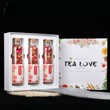 150G Rose tea, osmanthus box, flower fruit tea, gift box, flower tea