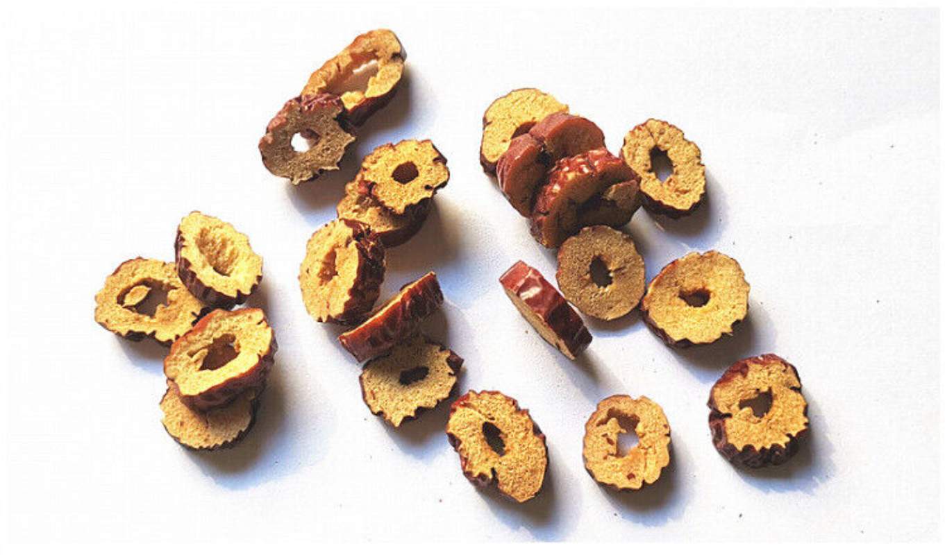 Good Dried Fruit Red Dates Organic Spring Jujube Chinese Herbal Green Food17.6oz