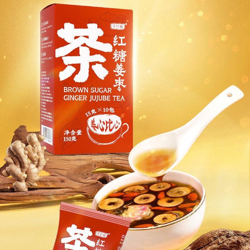 Rose blood black sugar tea Brown sugar ginger jujube tea longan wolfberry Secondary image