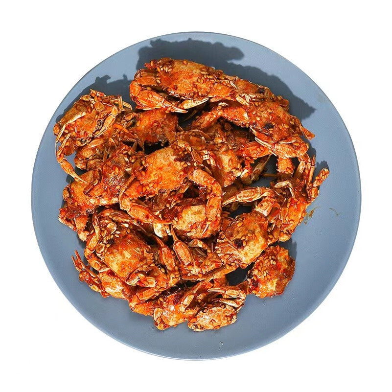 55g/bag Small Crab Snacks Ready-to-eat Crispy Sweet and Spicy Sea Crabs