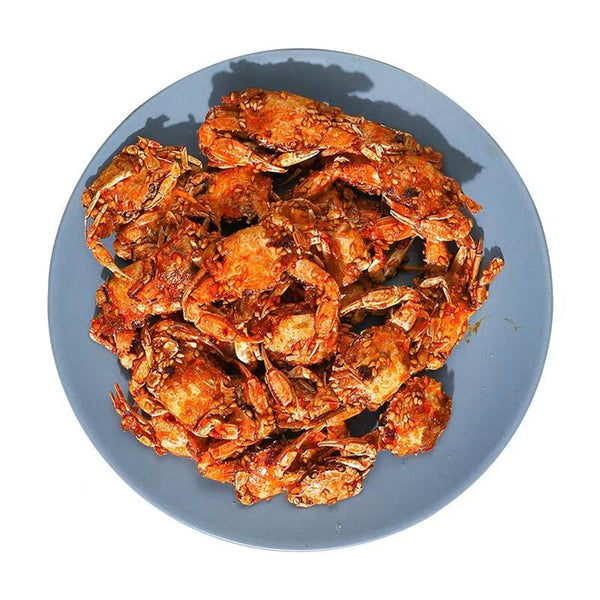 55g/bag Small Crab Snacks Ready-to-eat Crispy Sweet and Spicy Sea Crabs