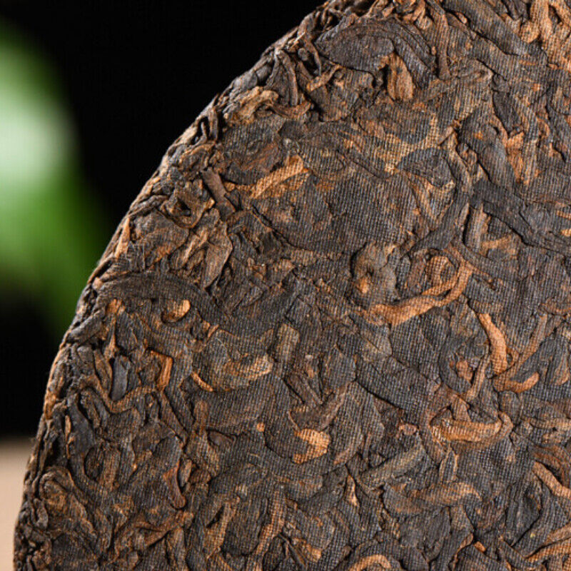 Lose Weight 357g/12.59oz Yellow Seal Puerh Cooked Tea Cake  Health Black Tea