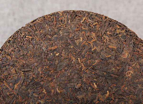 Yunnan Pu'er Ripe Tea Cake 普洱黑茶 传世佳茗 经典普洱熟茶饼357g 勐海古树纯料