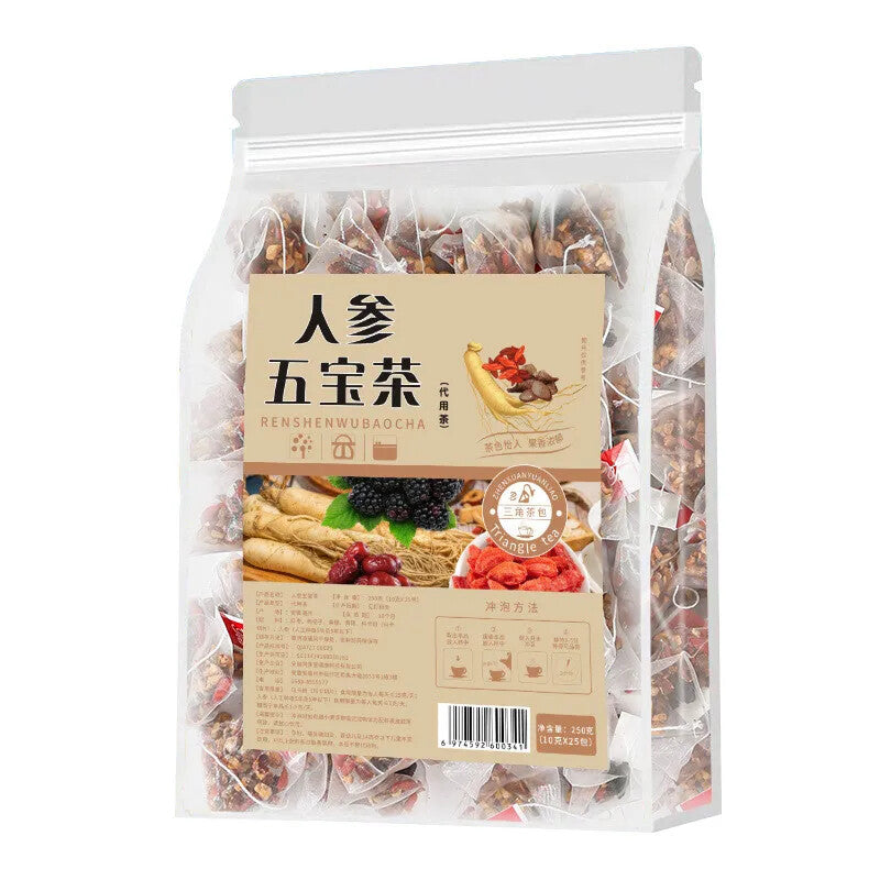 Slimming Tea For Flat Stomach Herbal Tea For Diet Ginseng Herbal Tea 10g*25bags Main image