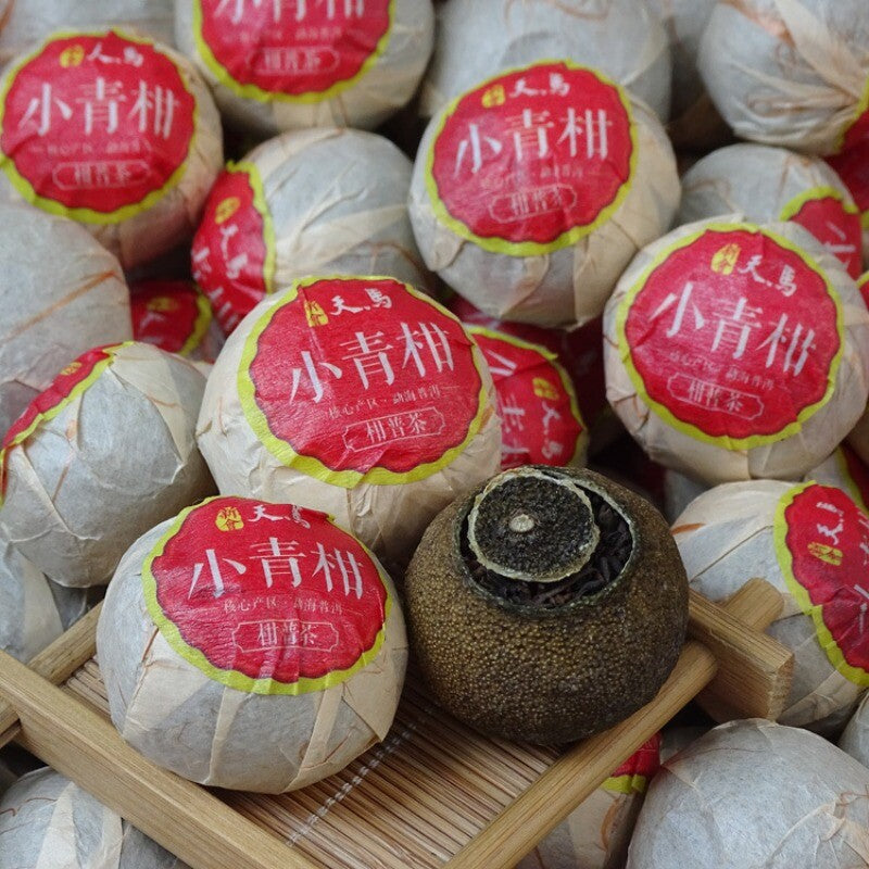 Xinhui Xiaoqingkang Raw and Sun-dried Xiaoqingkang Palace Puerh Tea 500g Main image