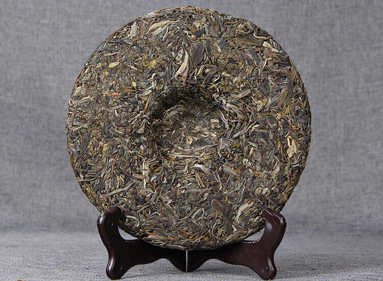 357g Ancient Tree Pu'er Tea Raw Tea Bamboo Leaves Icelandic Raw Tea Cake