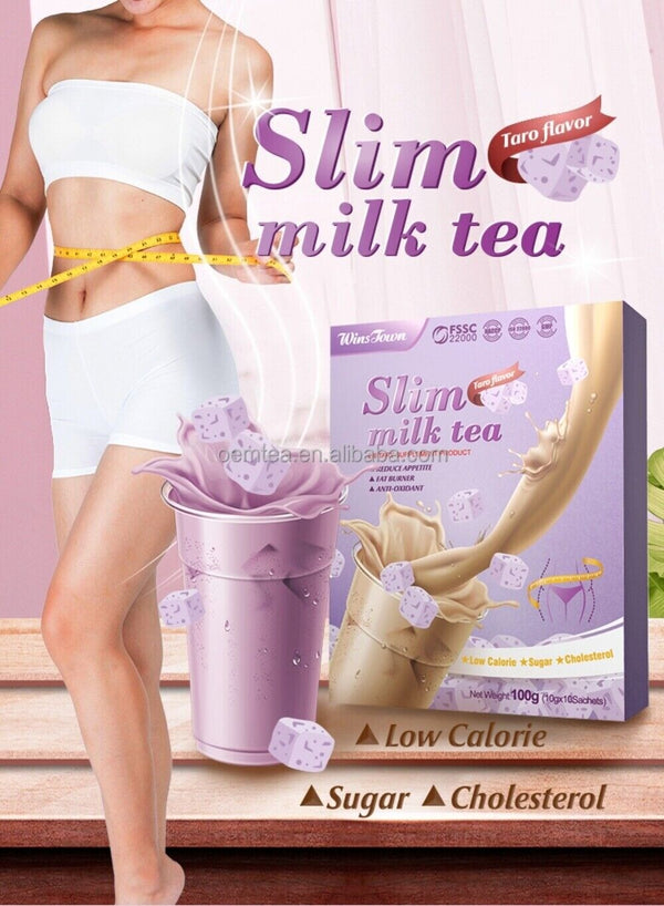 Slim Milk Tea Original - Belly Fat Burning, Delicious Weight Loss Detox Tea 100g