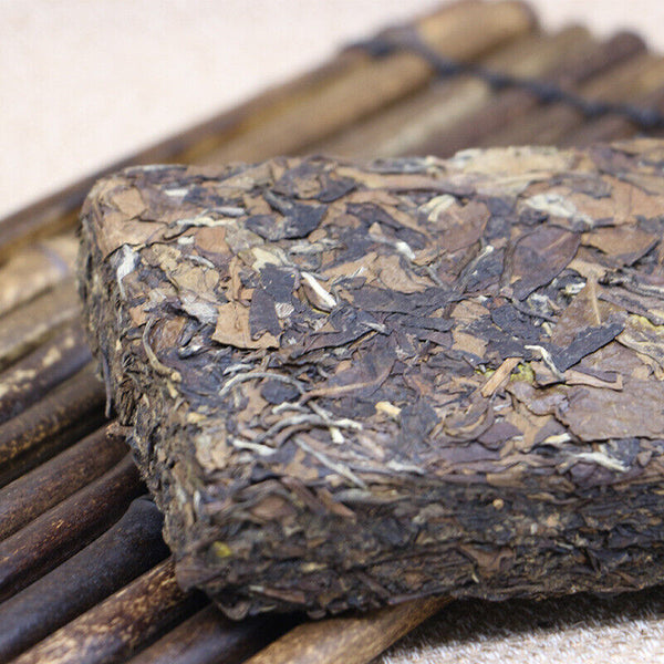 White Tea Brick Healthy Drink Ancient Shou Mei White Tea 500g Chinese Tea