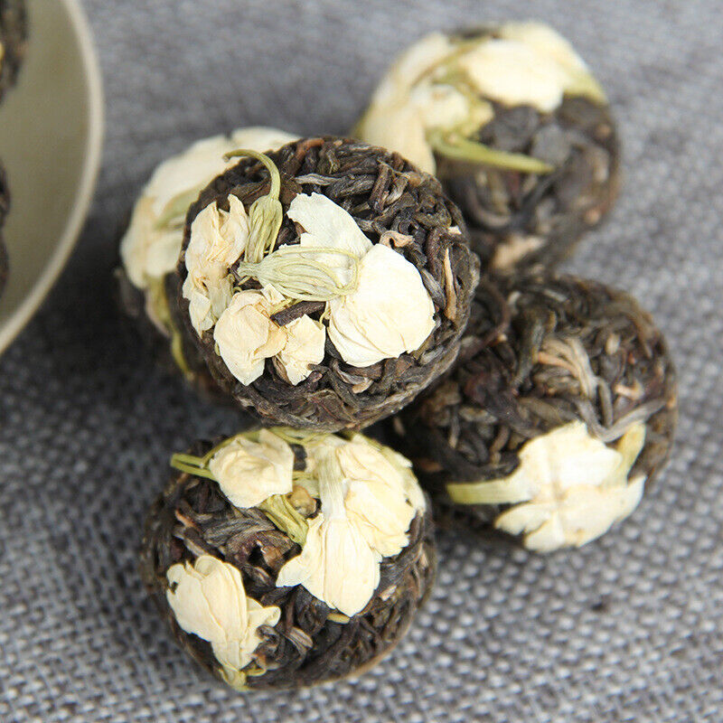 Pu'er Dragon Ball Raw Tea Ancient Tree Flower Pu-erh 500g Chinese Tuocha Jasmine