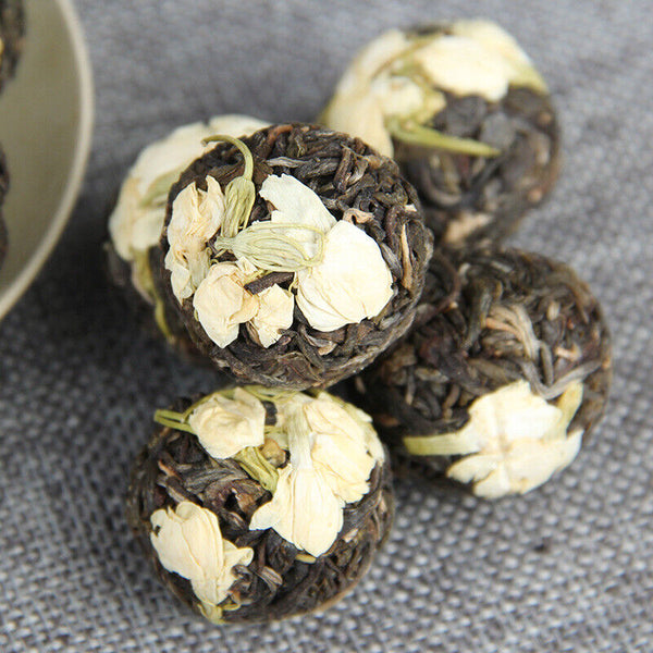 Pu'er Dragon Ball Raw Tea Ancient Tree Flower Pu-erh 500g Chinese Tuocha Jasmine