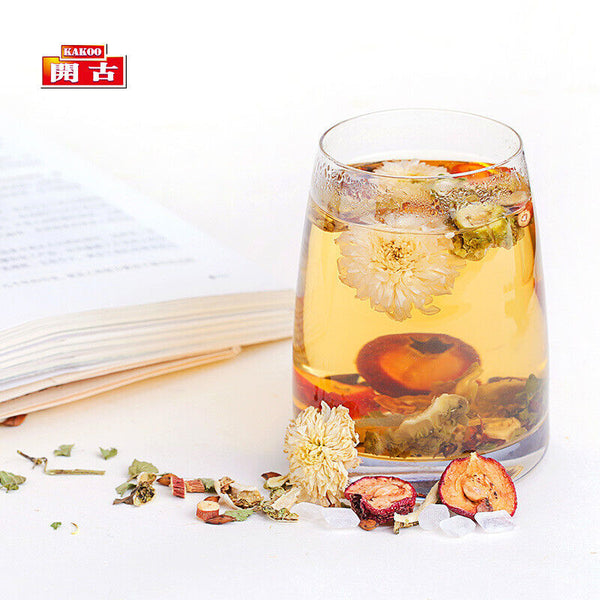 Eight Treasures Bitter Melon Fire Herbal Tea Flower Herb Health Care Bag Tea115g