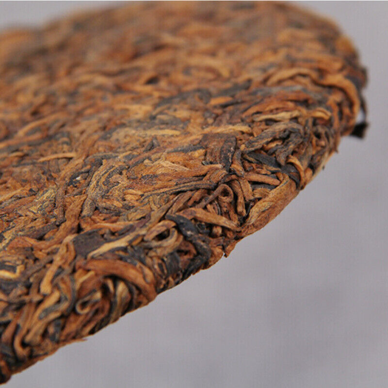 Spring Black Tea Pu-Erh Ripe Tea Emperor Golden Cake Single Bud Pu'er Tea 357g