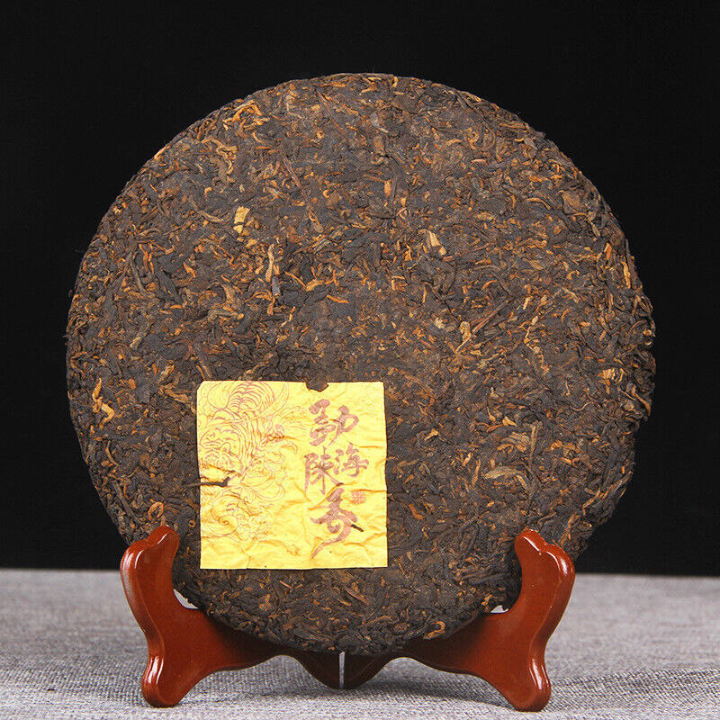 Premium Pu'er Schwarzer Tee 357g Yunnan Qizi Golden Bud Pu-erh Tee Kuchen