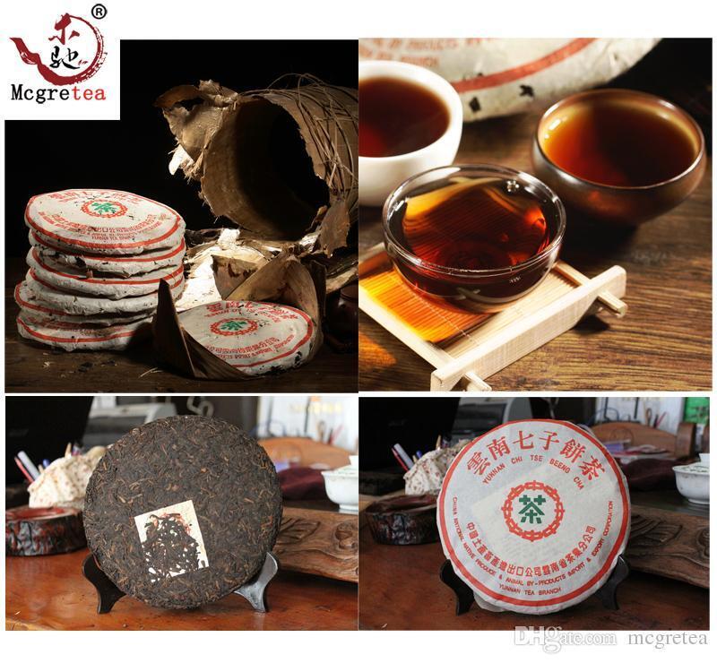 Pu Er Tea Oldest Puer Tea,ansestor Antique,honey Sweet,,dull-red Puerh Tea 357g Secondary image