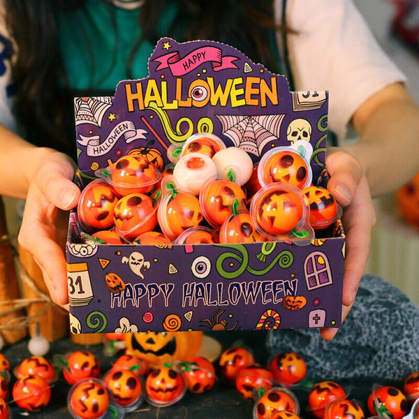 Halloween Candy - Explosive Pumpkin Candy Cute Spooky Pumpkin Candies Gift Box