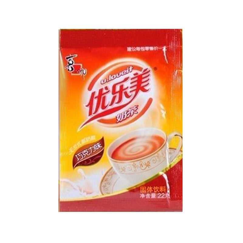 Xizhilang Youlemi Milk Tea Instant Drinks 喜之郎优乐美奶茶 22g Bag with 6 Flavors