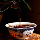 400g Treasures Old Puwen Yunya Pu'er Tea Ripe Puer Tea Cake Classical Puer