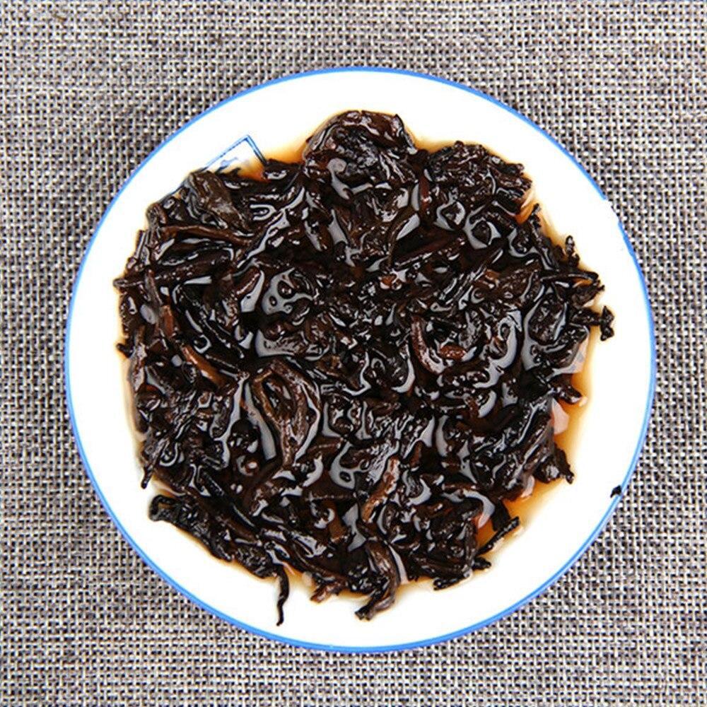 2017 Old Tree Fermented Ripe Pu Er Tea Iceland Golden Bud Shu Puerh Tea 357g