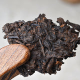 357g Premium Cooked Pu-erh for Collection Yunnan Handmade Organic Puer Tea Cake