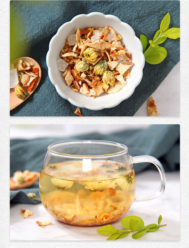 Tartary Buckwheat Rock Sugar Snow Pear Chrysanthemum Tea Osmanthus Snow Pear Tea