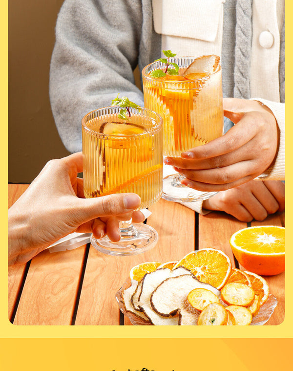 Fruit Tea Blend with Freeze-Dried Fruits Kumquat Snow Pear Hot Orange Tea