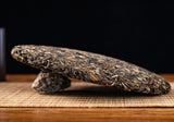 357g Yunnan Menghai Pu'er Raw Tea Brown Mountain Qizi Cake Ancient Tree Tea