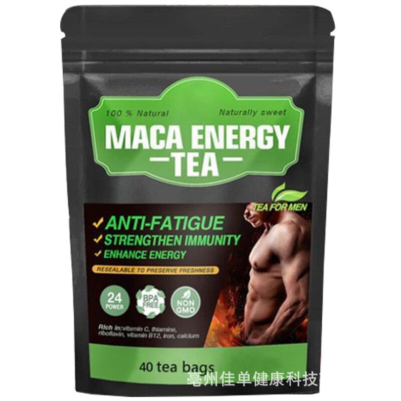 40 Tea Bags Refreshing and Healthy Latest Natural Maca Energy Man Tea