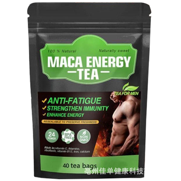 40 Tea Bags Refreshing and Healthy Latest Natural Maca Energy Man Tea