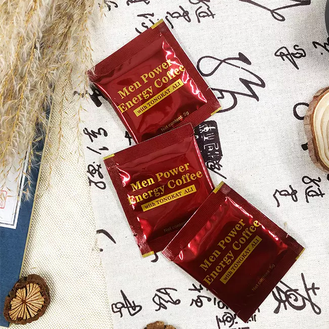 Männer Power Energy Kaffee Aktive Black Coffee Maka Ginseng Kaffee 5g*20bags