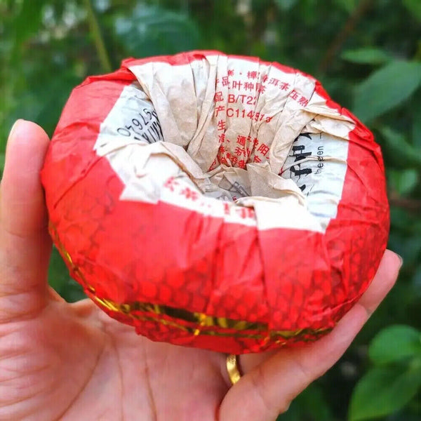 Raw Material Strong Taste Puer Tea 200g Chinese Compressed Fermented Puer Tuocha